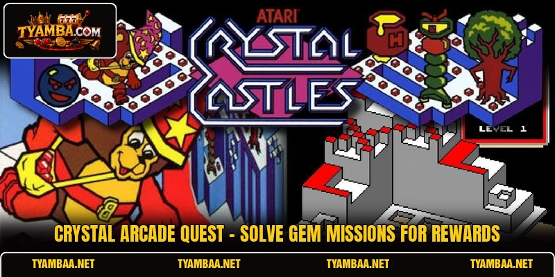 Crystal Arcade Quest - Solve Gem Missions For Rewards