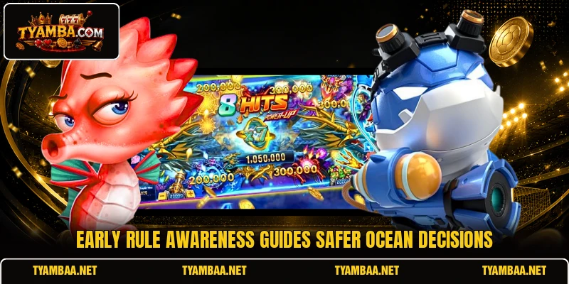 Early rule awareness guides safer ocean decisions