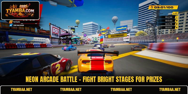 Neon Arcade Battle - Fight Bright Stages For Prizes