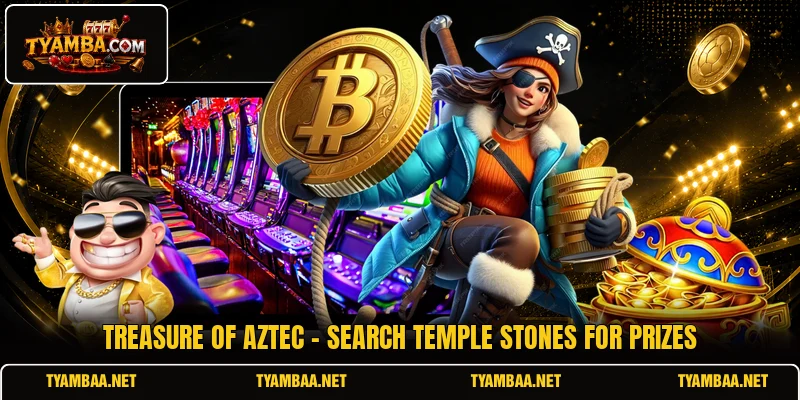 Treasure Of Aztec - Search Temple Stones For Prizes