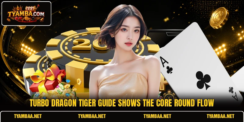 Turbo Dragon Tiger guide shows the core round flow